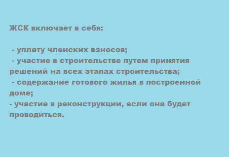 Преимущества организационно-правовой формы ЖСК